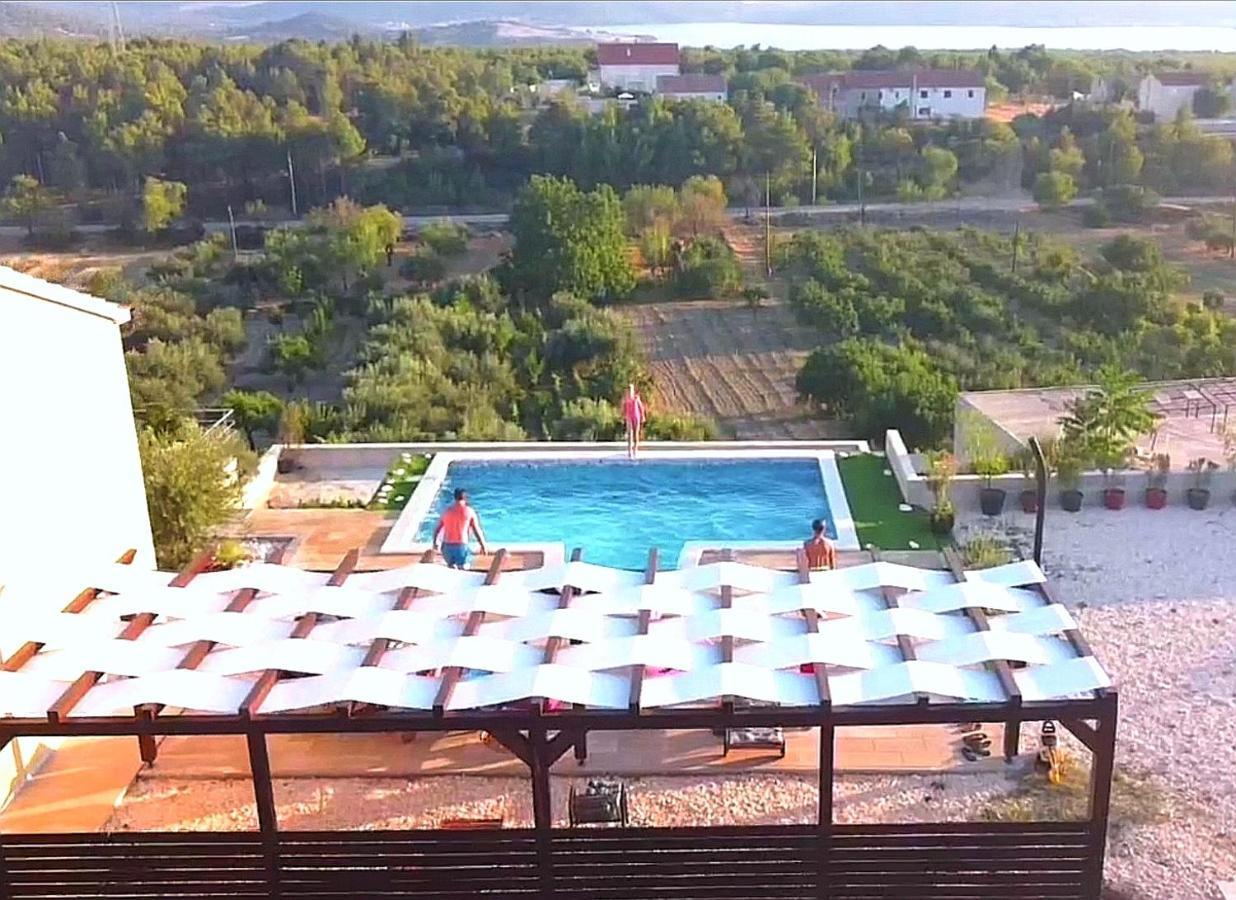Villa Scolopax Rusticola Skradin With Heated Pool Extérieur photo