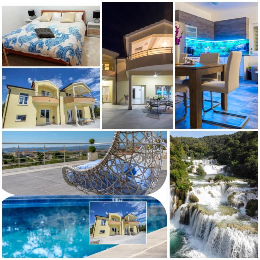 Villa Scolopax Rusticola Skradin With Heated Pool Extérieur photo